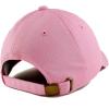 imageTrendy Apparel Shop Thinking Cap Solid Adjustable Unstructured Dad HatPink