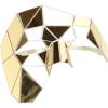 imageTrendy Apparel Shop Mirror Phantom Half Mask Costume AccessoryGold