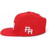 imageTrendy Apparel Shop Puerto Rico Embroidered Round Flat Bill Snapback CapRed Red 1