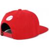 imageTrendy Apparel Shop Puerto Rico Embroidered Round Flat Bill Snapback CapRed Red 1