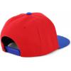 imageTrendy Apparel Shop Puerto Rico Embroidered Round Flat Bill Snapback CapRed Royal