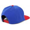 imageTrendy Apparel Shop Puerto Rico Embroidered Round Flat Bill Snapback CapRoyal Red