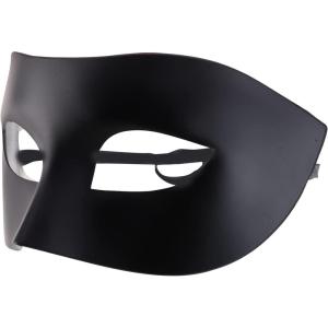 imageTrendy Apparel Shop Half Mask Venetian Masquerade Ball CostumeBlack