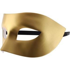 imageTrendy Apparel Shop Half Mask Venetian Masquerade Ball CostumeGold