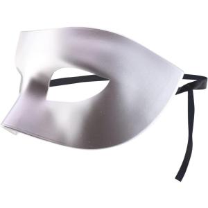 imageTrendy Apparel Shop Half Mask Venetian Masquerade Ball CostumeSilver