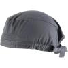 imageTrendy Apparel Shop XXL Oversized Working Scrub Cap with Sweatband and Elastic Tie BackCharcoal