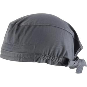 imageTrendy Apparel Shop XXL Oversized Working Scrub Cap with Sweatband and Elastic Tie BackCharcoal