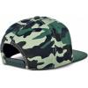 image:imageTrendy Apparel Shop 6 Panel Star Embroidered Flat Bill Snapback CapCamo Olive