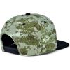 image:imageTrendy Apparel Shop 6 Panel Star Embroidered Flat Bill Snapback CapDesert Camo Black