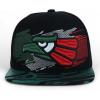 image:imageHecho En Mexico Eagle 3D Embroidered Flat Bill Snapback CapBlack Black 6