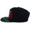 image:imageHecho En Mexico Eagle 3D Embroidered Flat Bill Snapback CapBlack Black 6
