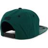 image:imageHecho En Mexico Eagle 3D Embroidered Flat Bill Snapback CapDark Green Black 4