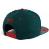 image:imageHecho En Mexico Eagle 3D Embroidered Flat Bill Snapback CapDark Green Red 6