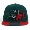 image:imageHecho En Mexico Eagle 3D Embroidered Flat Bill Snapback CapDark Green Red 8