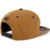 image:imageHecho En Mexico Eagle 3D Embroidered Flat Bill Snapback CapLight Brown Black 4