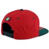 image:imageHecho En Mexico Eagle 3D Embroidered Flat Bill Snapback CapRed Dark Green 8