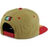 image:imageHecho En Mexico Eagle 3D Embroidered Flat Bill Snapback CapTimber Dark Green 8