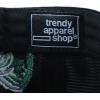 image:imageTrendy Apparel Shop 3D Rooster Embroidered Flat Bill Snapback CapBlack Black 2