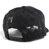 image:imageTrendy Apparel Shop 5 Panel Structured Soft Suede Snapback Ball CapBlack Mesh