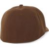 image:imageTrendy Apparel Shop Big Size Oversized Plain Structured Fitted Baseball CapBrown