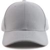 image:imageTrendy Apparel Shop Big Size Oversized Plain Structured Fitted Baseball CapGrey