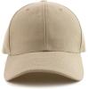 image:imageTrendy Apparel Shop Big Size Oversized Plain Structured Fitted Baseball CapKhaki