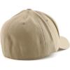 image:imageTrendy Apparel Shop Big Size Oversized Plain Structured Fitted Baseball CapKhaki