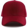 image:imageTrendy Apparel Shop Big Size Oversized Plain Structured Fitted Baseball CapMaroon