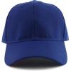 image:imageTrendy Apparel Shop Big Size Oversized Plain Structured Fitted Baseball CapNavy