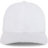 image:imageTrendy Apparel Shop Big Size Oversized Plain Structured Fitted Baseball CapWhite