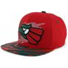 image:imageHecho En Mexico Eagle 3D Embroidered Flat Bill Snapback CapRed Dark Green 6
