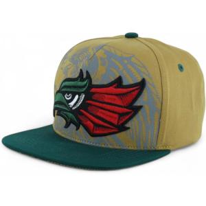 image:imageHecho En Mexico Eagle 3D Embroidered Flat Bill Snapback CapTimber Dark Green 7