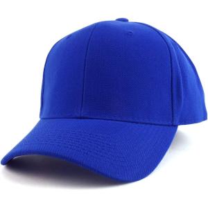 image:imageTrendy Apparel Shop Big Size Oversized Plain Structured Fitted Baseball CapRoyal