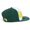 image:imageTrendy Apparel Shop American State Name 3D Embroidery Flag Print Snapback CapGreen Bay