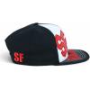 image:imageTrendy Apparel Shop American State Name 3D Embroidery Flag Print Snapback CapSan Francisco