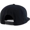image:imageTrendy Apparel Shop Oversized XXL Classic 5 Panel Flatbill Rope Golf Snapback HatBlack