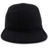 image:imageTrendy Apparel Shop XXL Oversized 5 Panel Cotton Bicycle Rider CapBlack