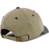 image:imageTrendy Apparel Shop Las Vegas Est1905 Embroidered Pigment Dyed Cotton Baseball CapKhaki Black