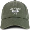 image:imageTrendy Apparel Shop Las Vegas Est1905 Embroidered Pigment Dyed Cotton Baseball CapOlive