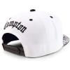 image:imageTrendy Apparel Shop Compton Old English Font Embroidered Bandana Flatbill CapWhite Black