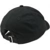 image:imageTrendy Apparel Shop POPS Embroidered Soft Crown 100 Brushed Cotton CapBlack