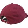 image:imageTrendy Apparel Shop The Wave Embroidered 100 Cotton Adjustable Cap Dad HatMaroon