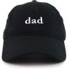 image:imageTrendy Apparel Shop Dad Embroidered Soft Low Profile Cotton Cap Dad HatBlack