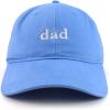 image:imageTrendy Apparel Shop Dad Embroidered Soft Low Profile Cotton Cap Dad HatCarolina Blue
