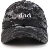 image:imageTrendy Apparel Shop Dad Embroidered Soft Low Profile Cotton Cap Dad HatDigital Night Camo