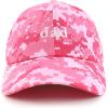 image:imageTrendy Apparel Shop Dad Embroidered Soft Low Profile Cotton Cap Dad HatPink Digital Camo