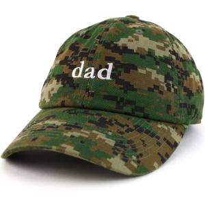 image:imageTrendy Apparel Shop Dad Embroidered Soft Low Profile Cotton Cap Dad HatDigital Green Camo