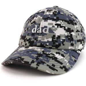 image:imageTrendy Apparel Shop Dad Embroidered Soft Low Profile Cotton Cap Dad HatNavy Digital Camo