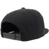 image:imageTrendy Apparel Shop Number 42 White Thread Embroidered Flat Bill Snapback Baseball CapBlack