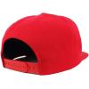 image:imageTrendy Apparel Shop Number 42 White Thread Embroidered Flat Bill Snapback Baseball CapRed